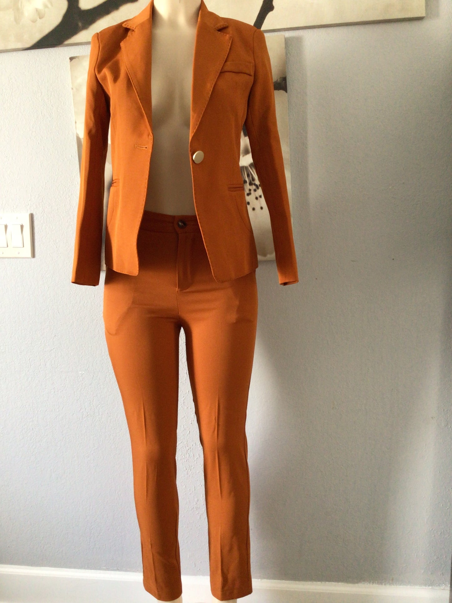 Orange Women’s Suit